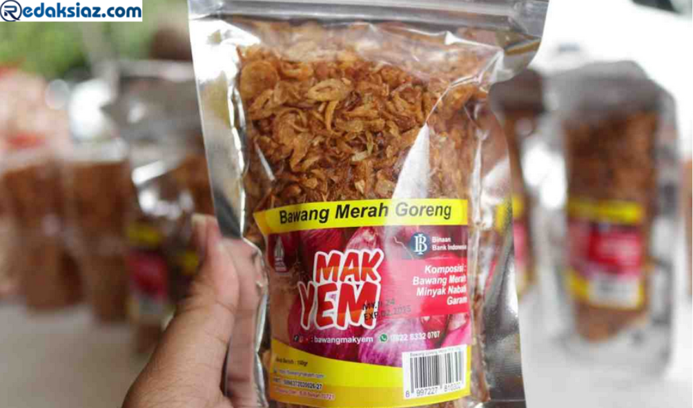 Modal Usaha Bawang Goreng